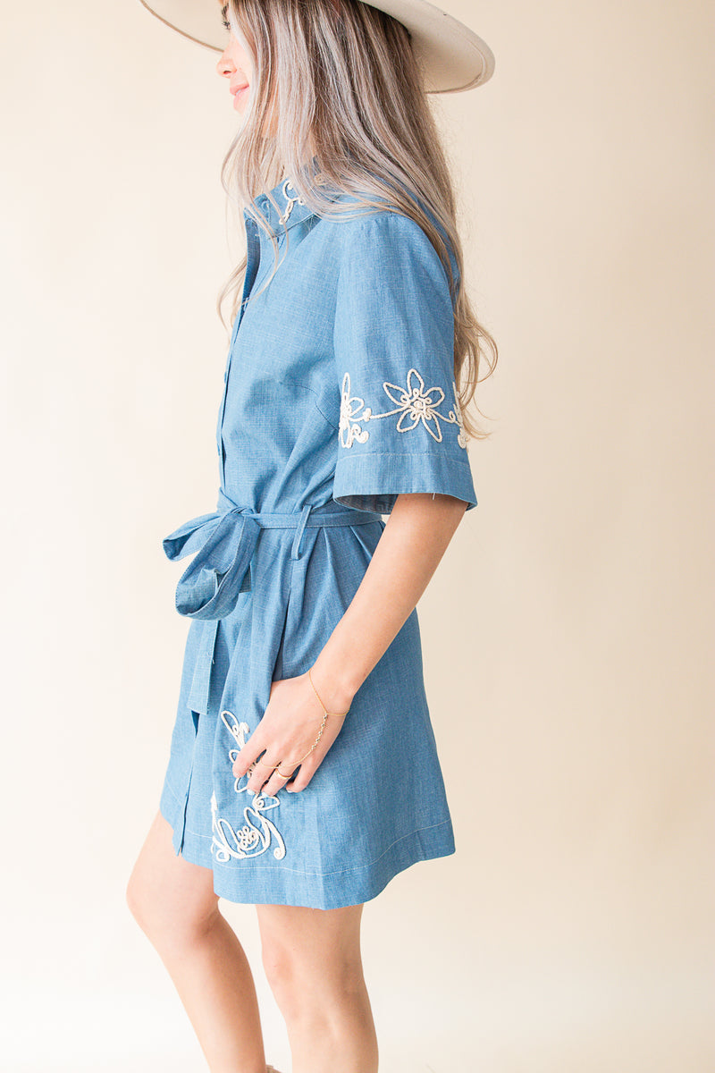 Soaring Sails Mini Dress