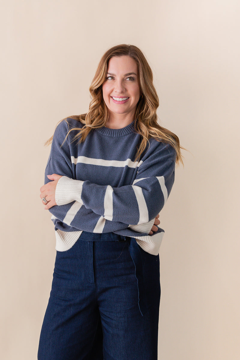 Jordane Striped Sweater