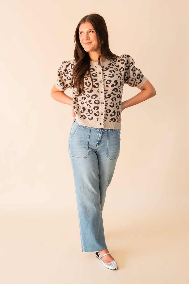 Cheetah Sister Sweater
