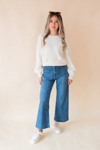 Bleu De France Super High Rise Leg/Cropped 29