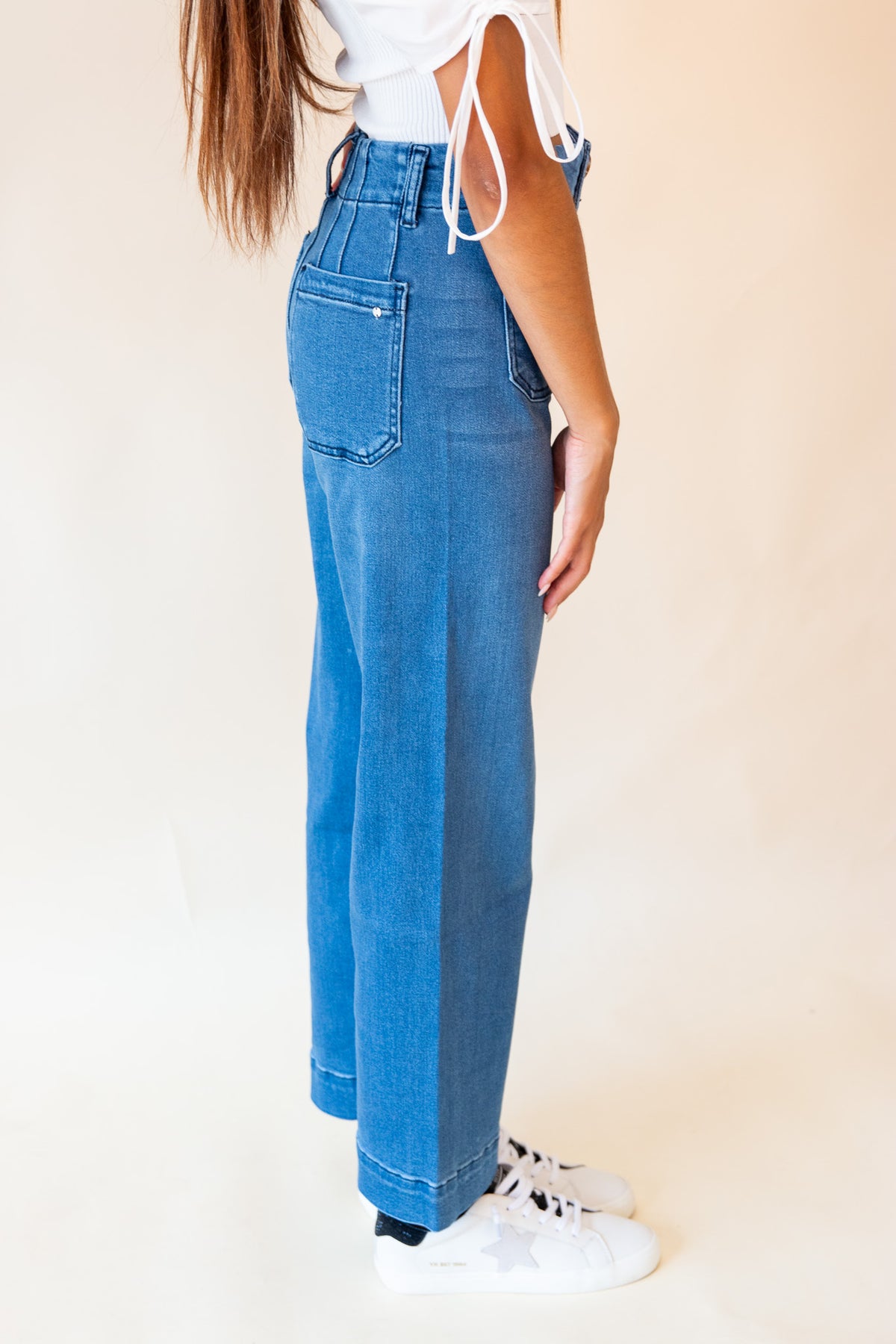 Bleu De France Super High Rise Leg/Cropped 29