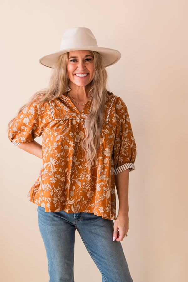Liz Bubble Blouse