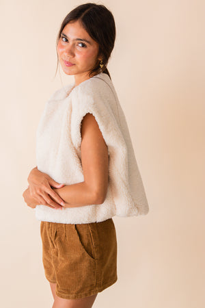 Elsa Shearling Vest