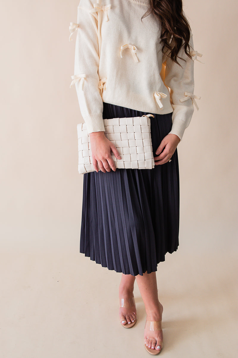 Full of Charm Pleated Skirt
