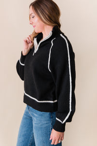 Alps Half Zip Sweater
