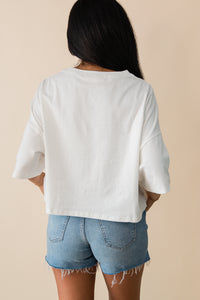 Touch Down Cropped Tee