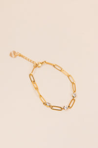 Ivy Link Stone Bracelet
