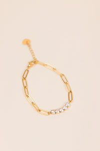 Ivy Link Stone Bracelet