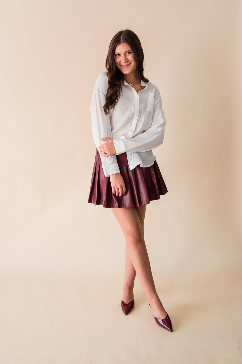 Ivory Whisper Blouse