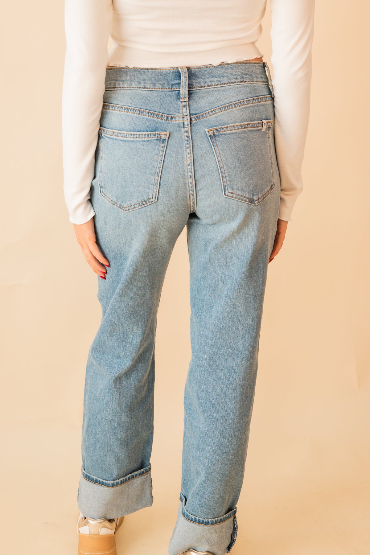 Benson High Rise Regular Straight Jean