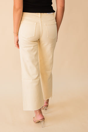 Westyn Cropped Raw Hem