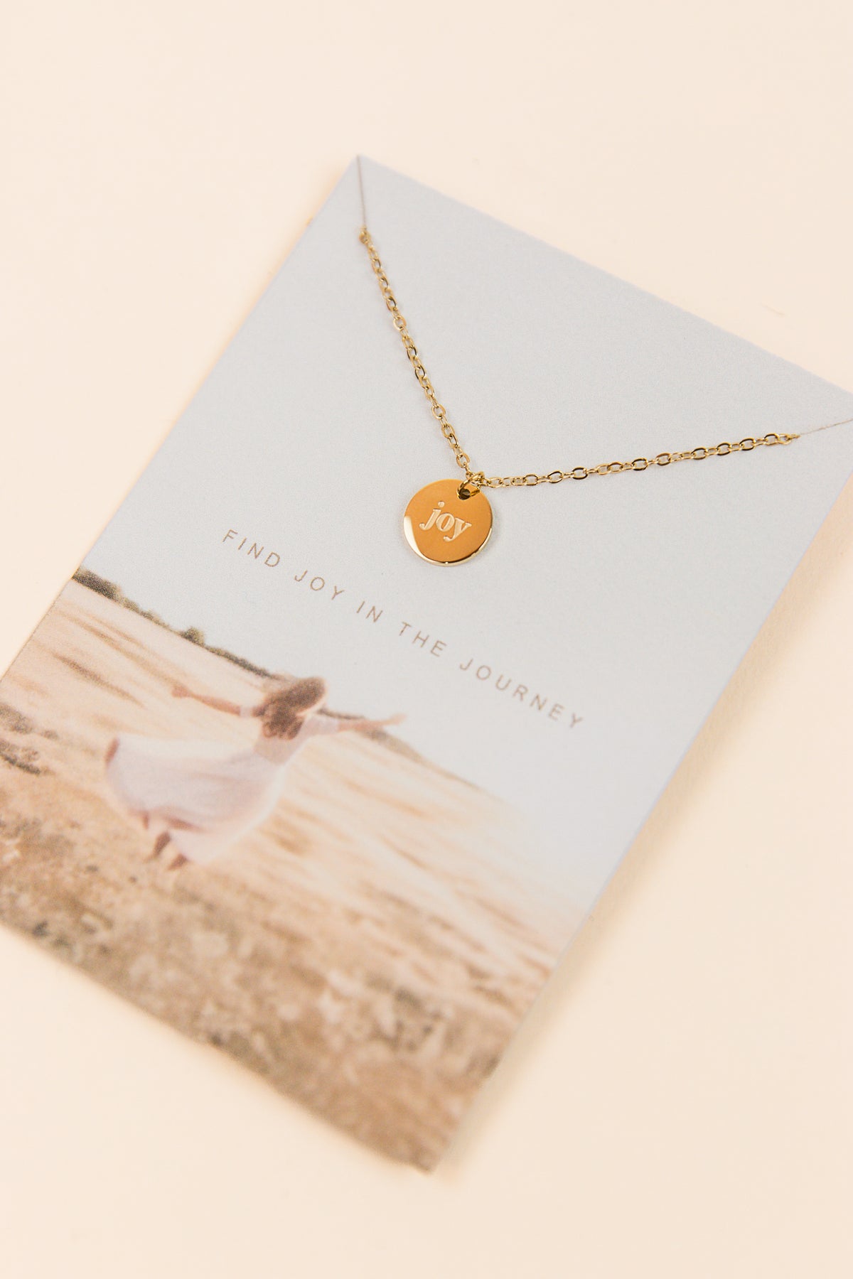Joy Disc Necklace