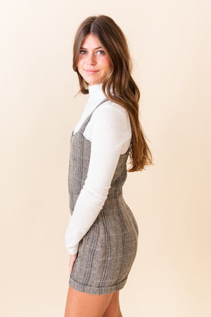 League of Her Own Herringbone Romper