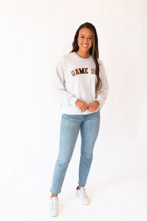 Oversized Game Day Sweatshirt