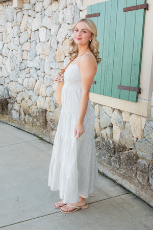 Balos Stiped Maxi Dress