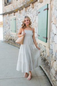 Balos Stiped Maxi Dress