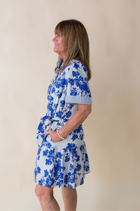 Brittney Ruffle Mini Dress