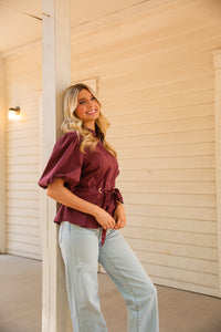Sasha Puff Sleeve Blouse