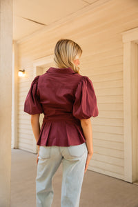 Sasha Puff Sleeve Blouse