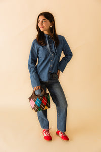 Joline Button Up Top