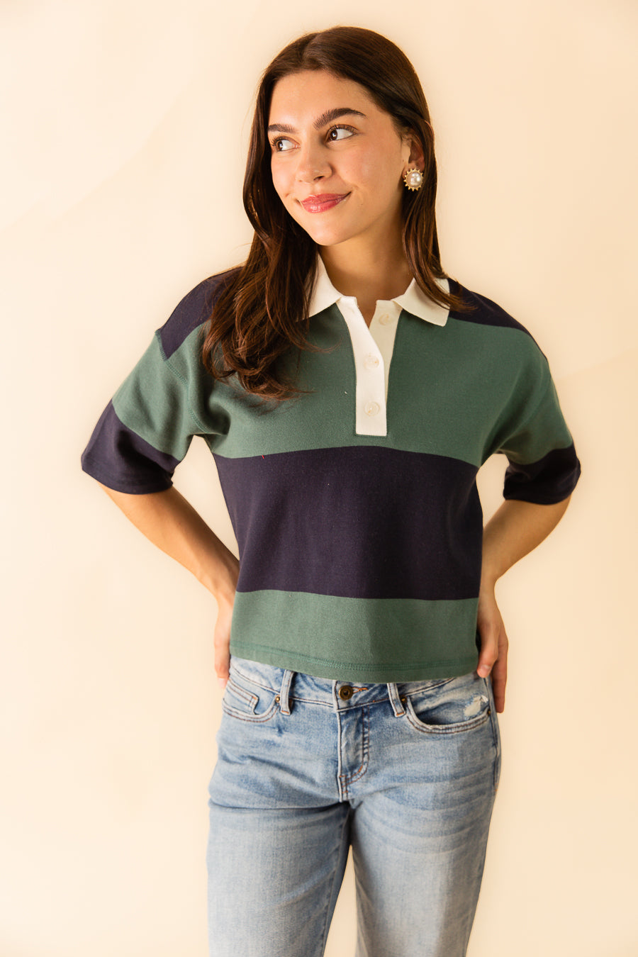 Mariner Polo Top