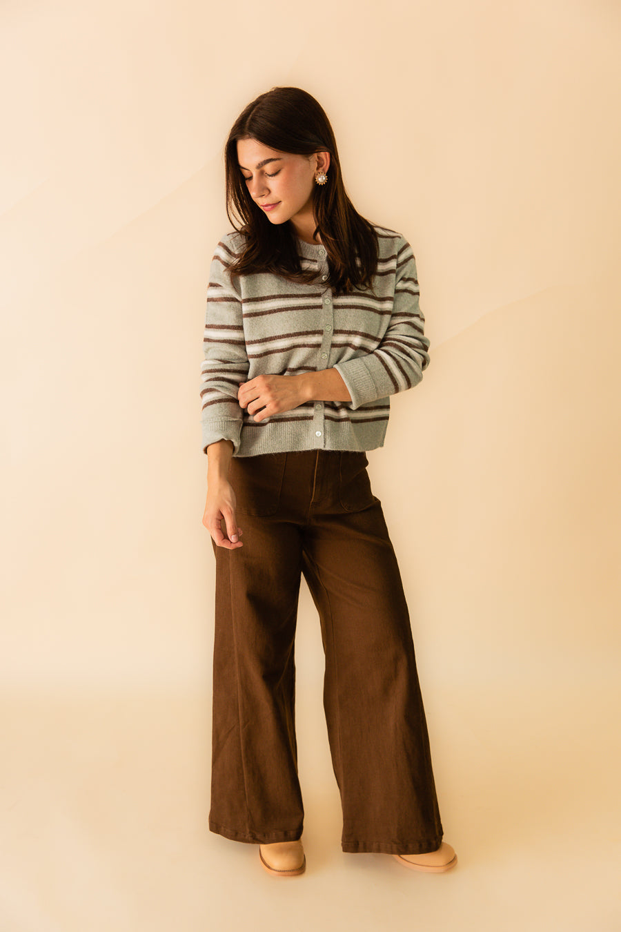 Medina Stripe Cardigan