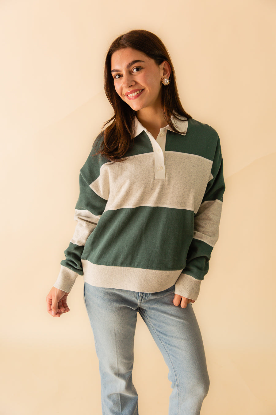Study Break Polo Sweatshirt