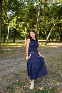 Central Park Midi Skirt W Belt