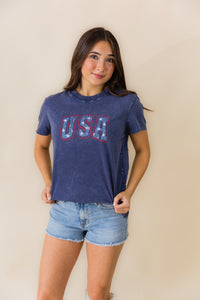 USA SS Graphic Tee