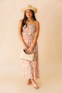 Cornelia Ami Floral Midi Dress
