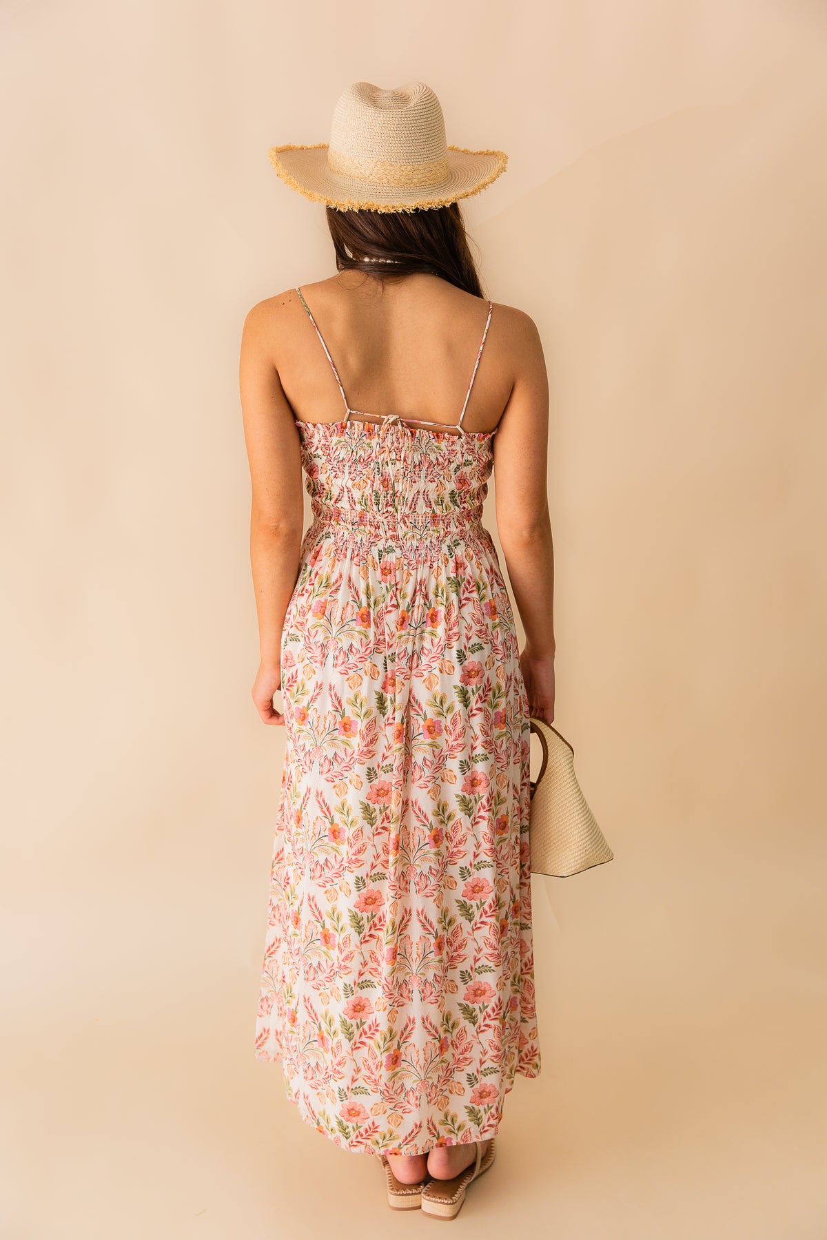 Cornelia Ami Floral Midi Dress