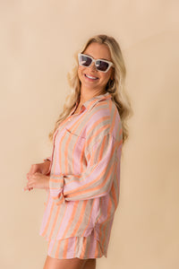 The Perfect Striped Button Up