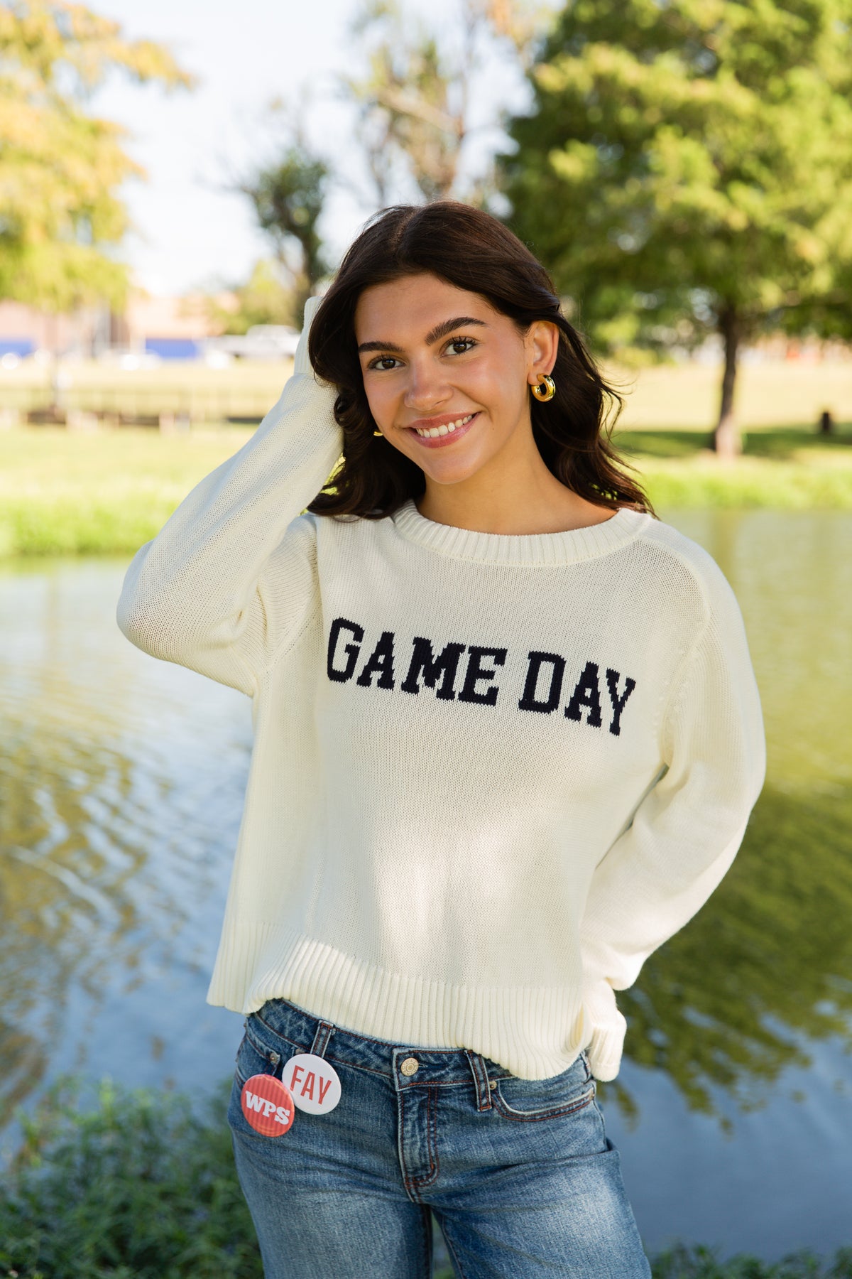 Varsity Stand In Sweater