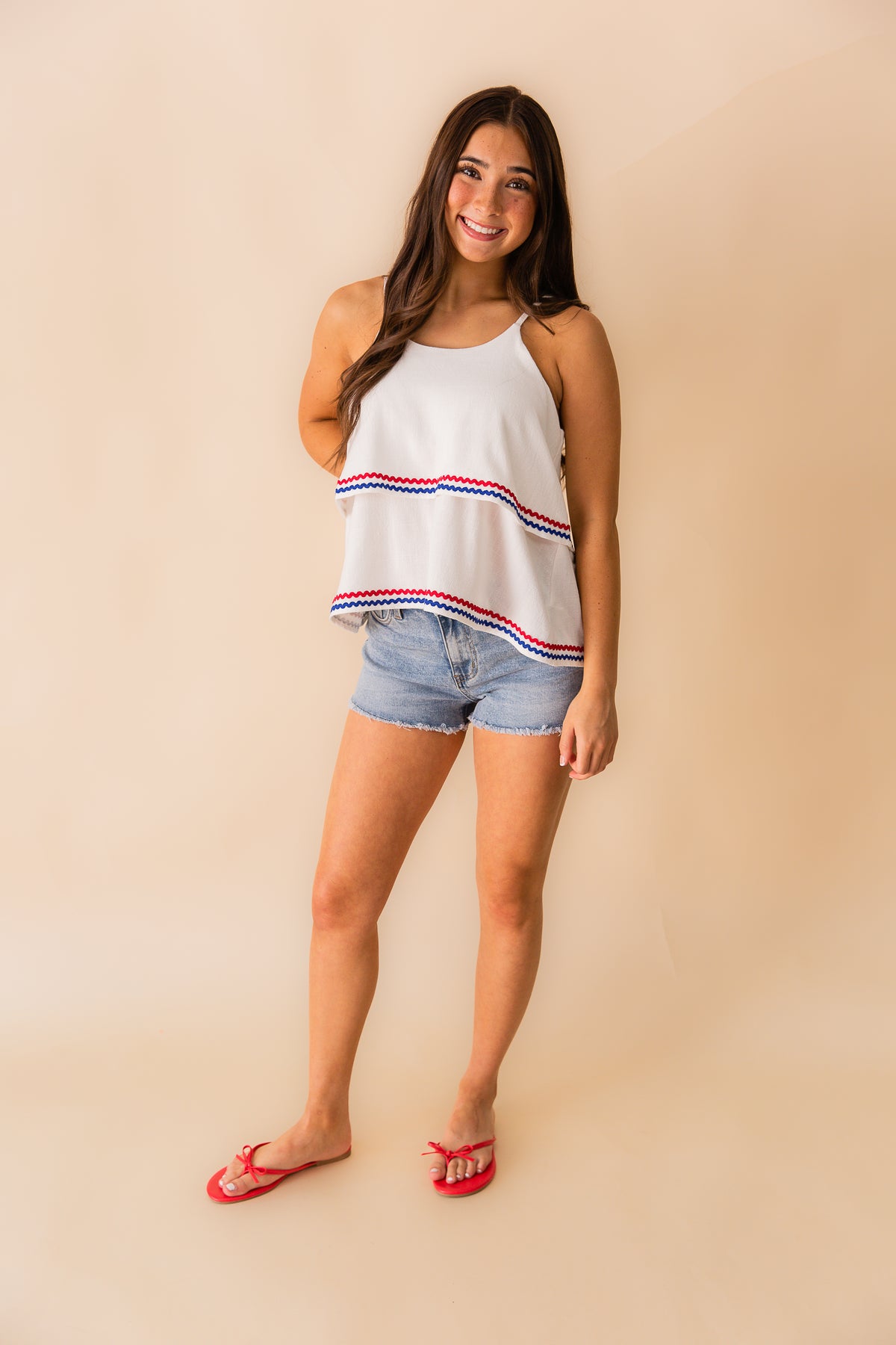 Claire Cut Off 2.5 Denim Short