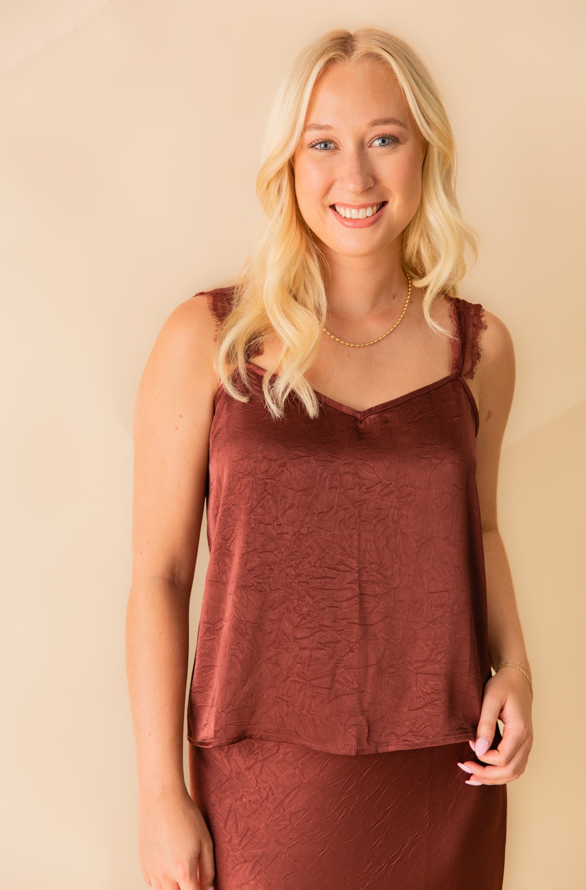 Ceremony Lace Straps Cami