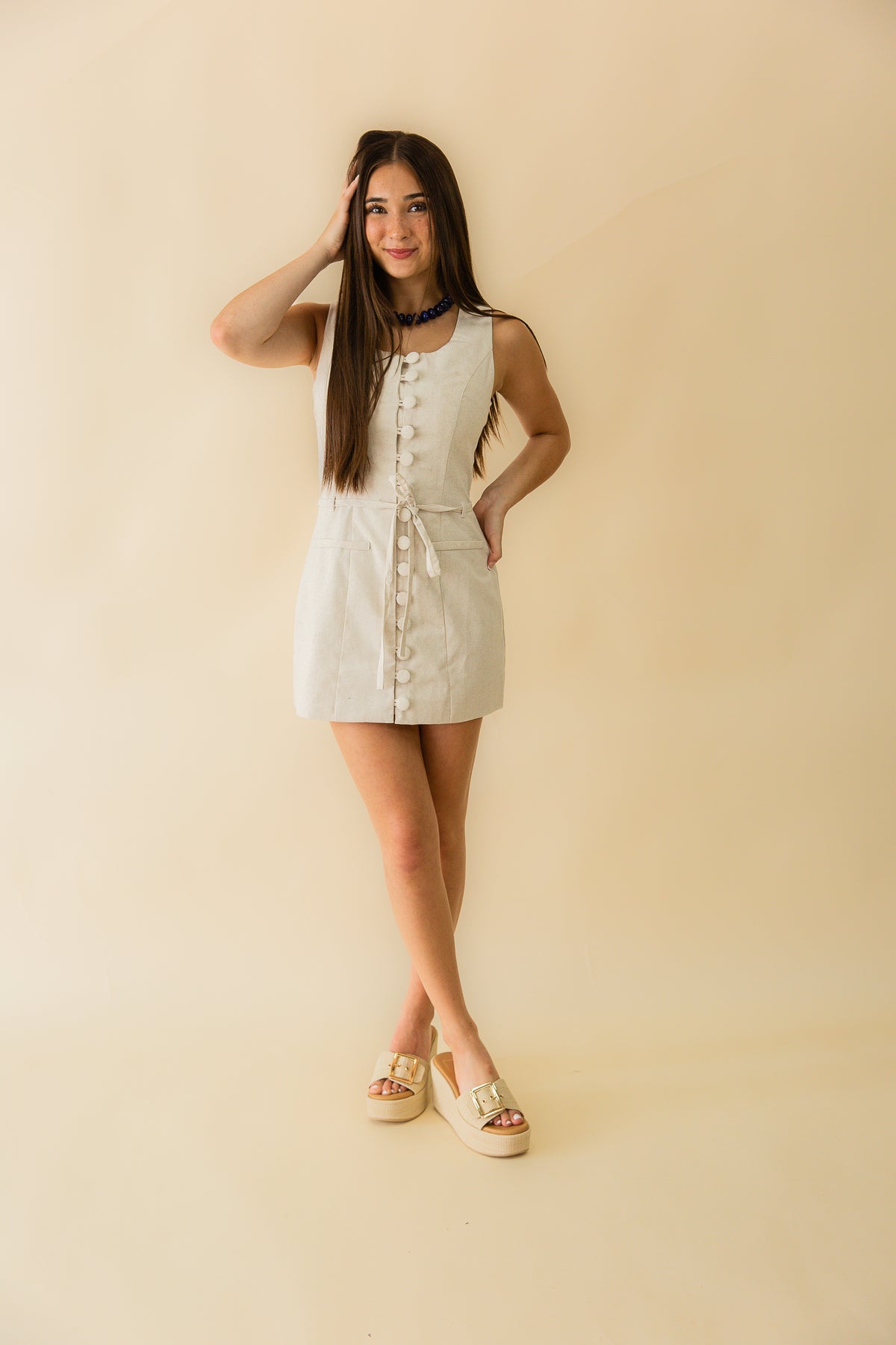 Meet Me in Rome Mini Dress