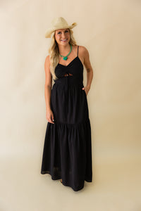 Terra Ruched Maxi Dress