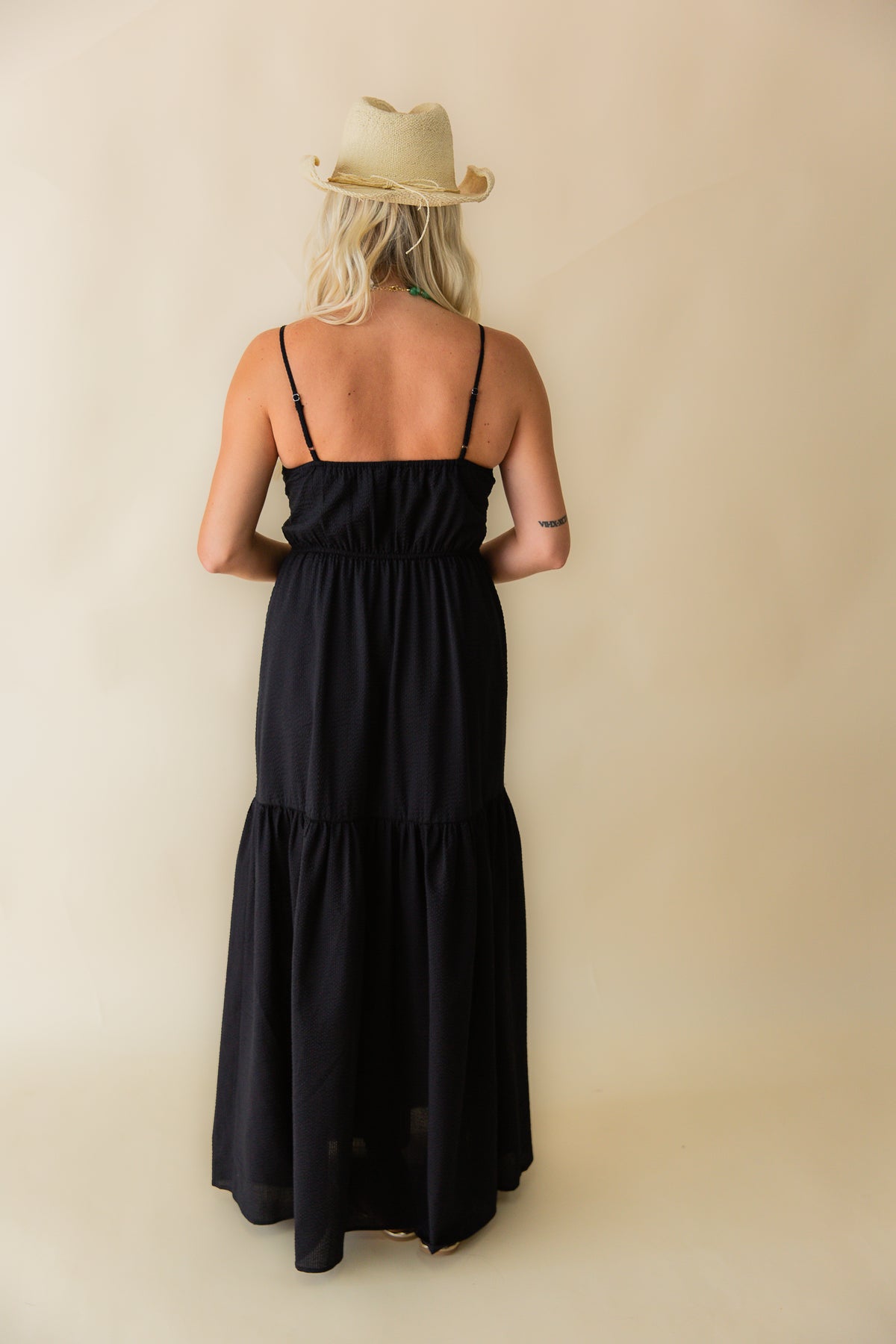 Terra Ruched Maxi Dress