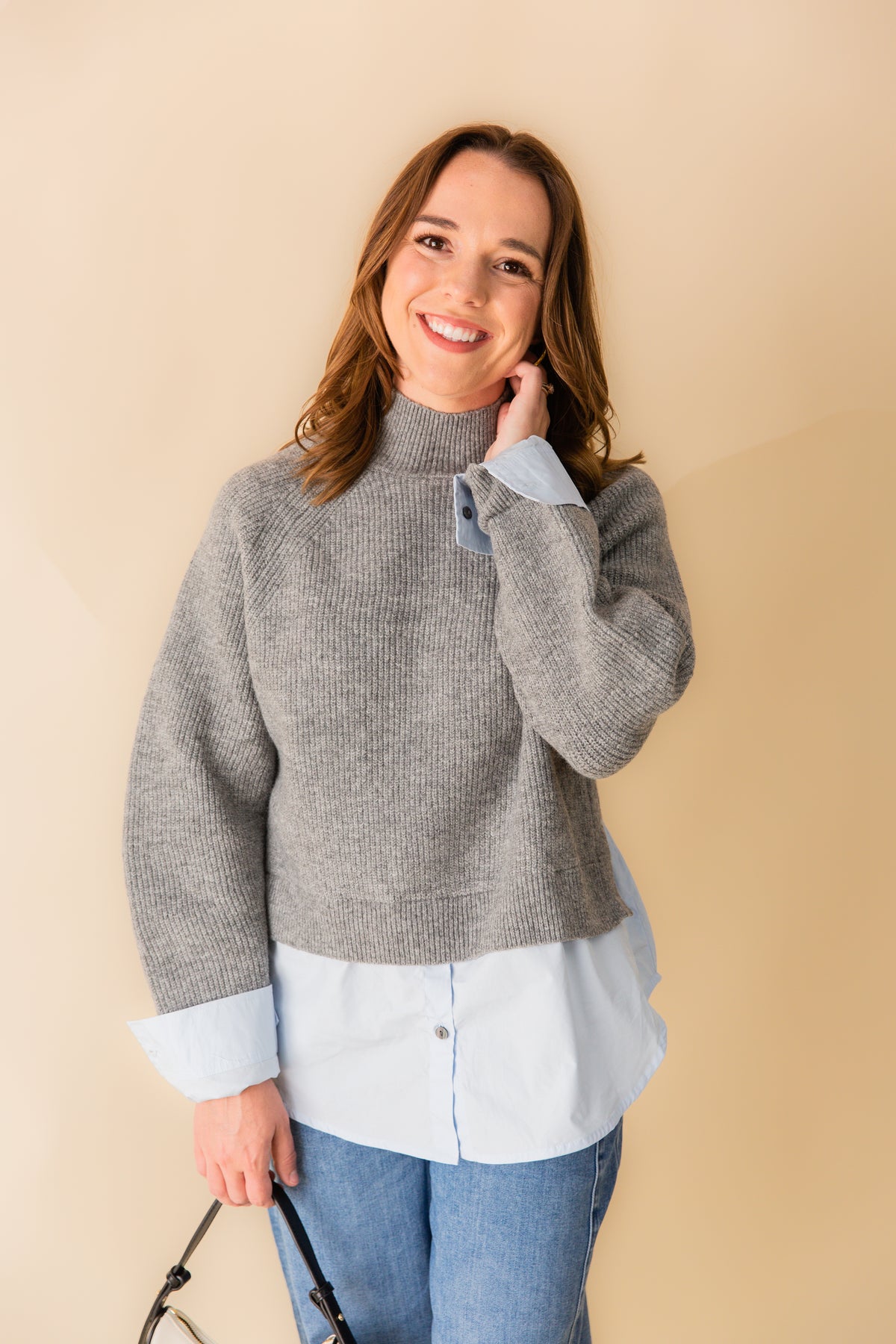 Dani Mock Neck Sweater