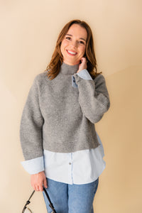 Dani Mock Neck Sweater