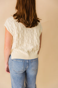 Tati Cable Knit S/S Sweater