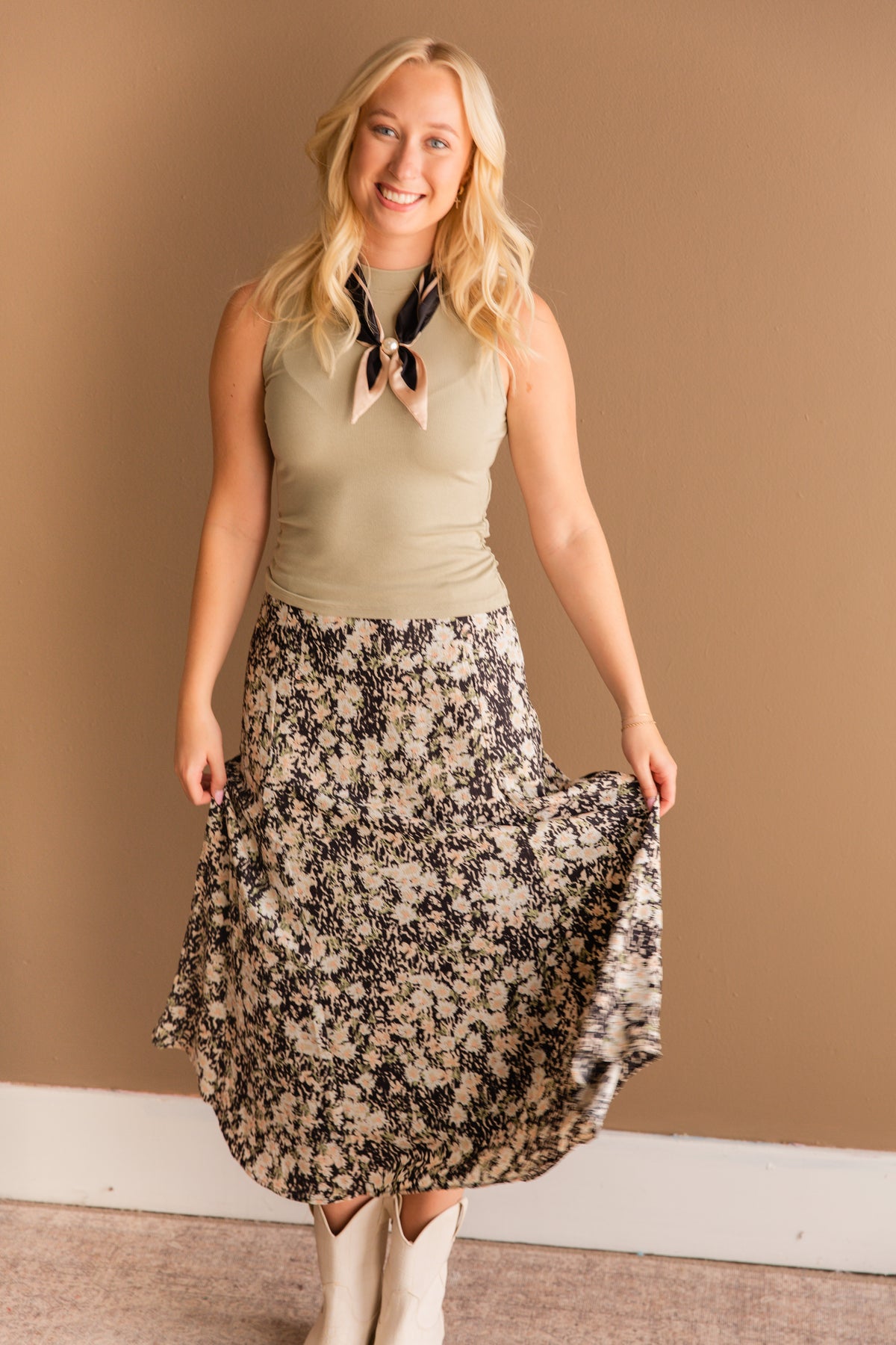 Ronan Mock Neck Tank