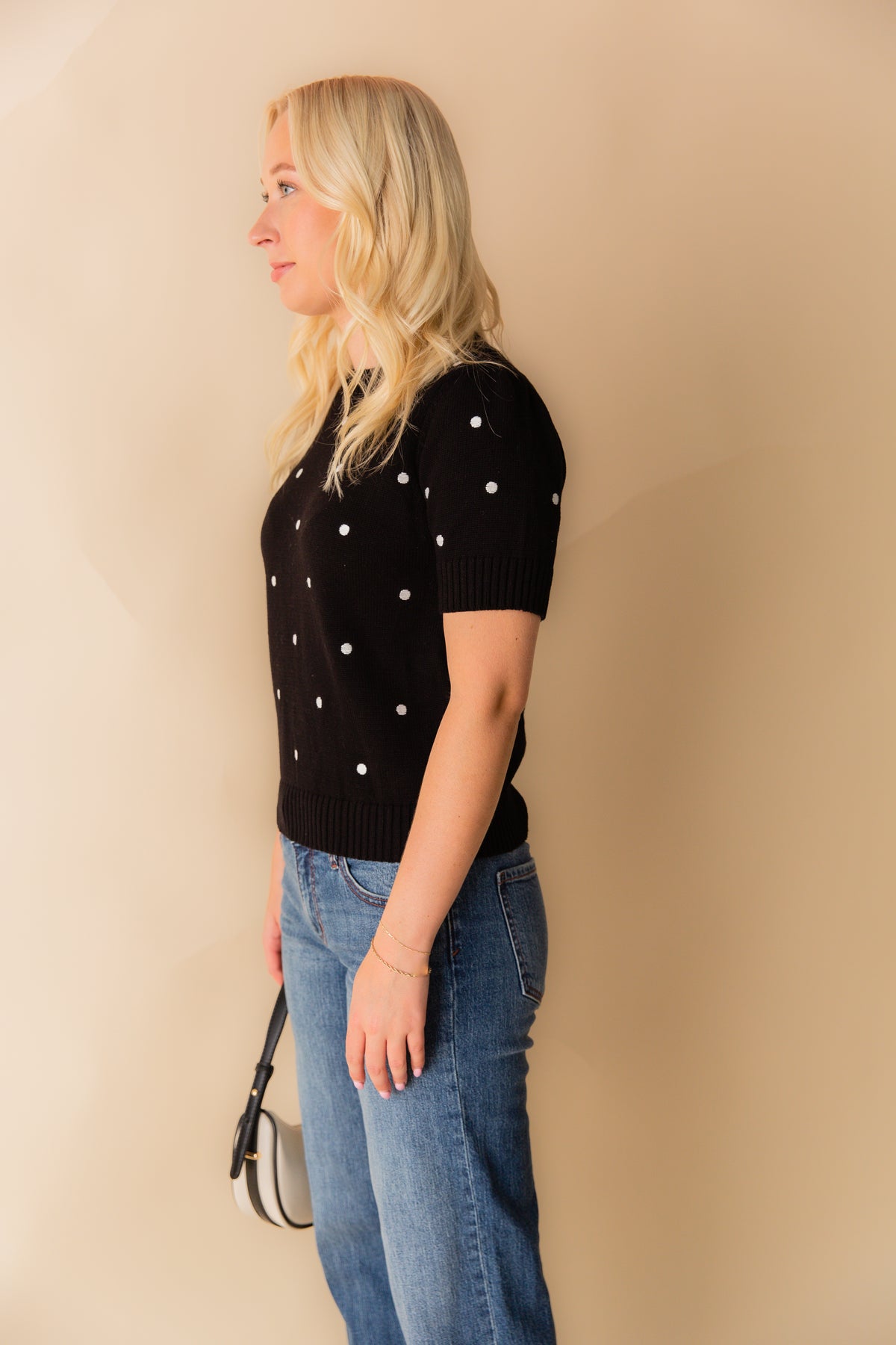 Claire Polka Dot Top