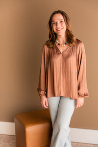 Nina L/S Blouse