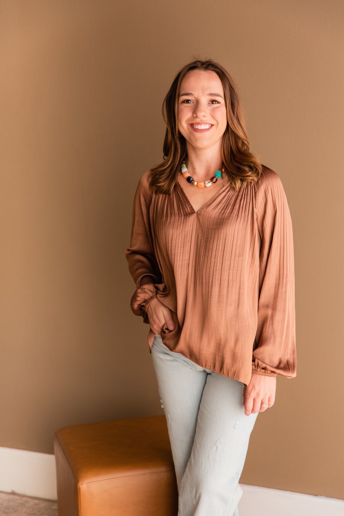 Nina L/S Blouse