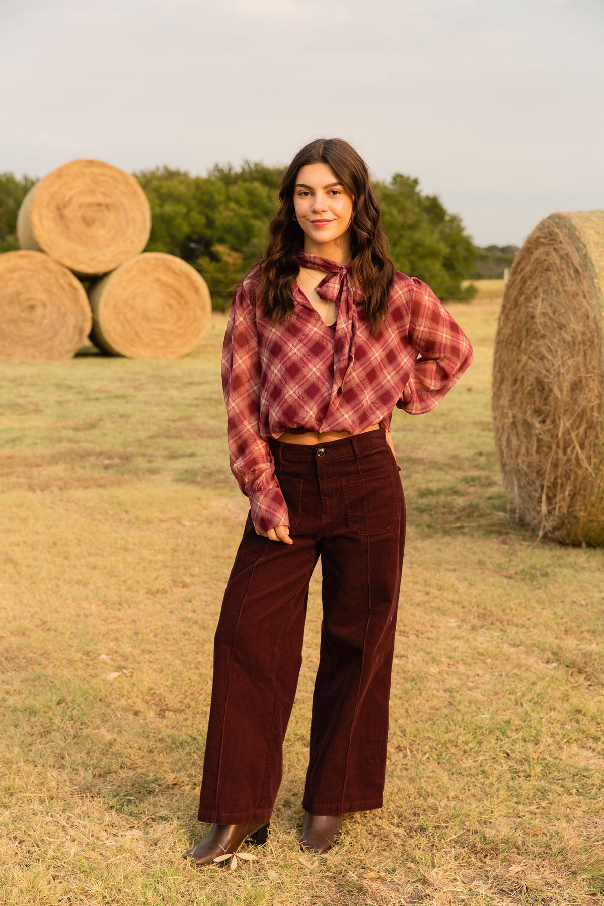 Deanne L/S Blouse