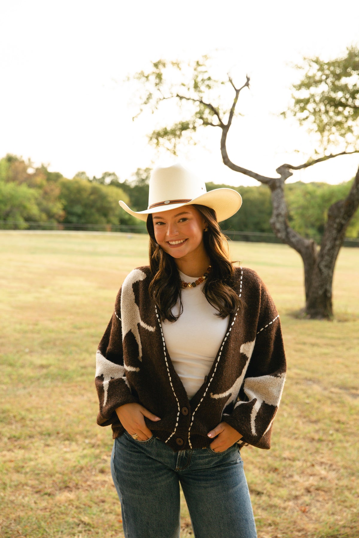 Payton Horse Cardigan
