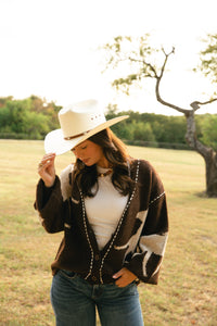 Payton Horse Cardigan
