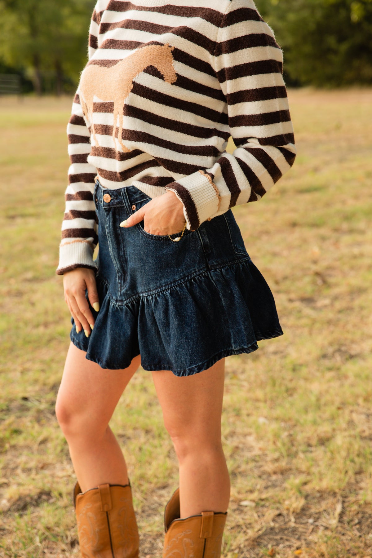 Melissa Ruffle Skirt
