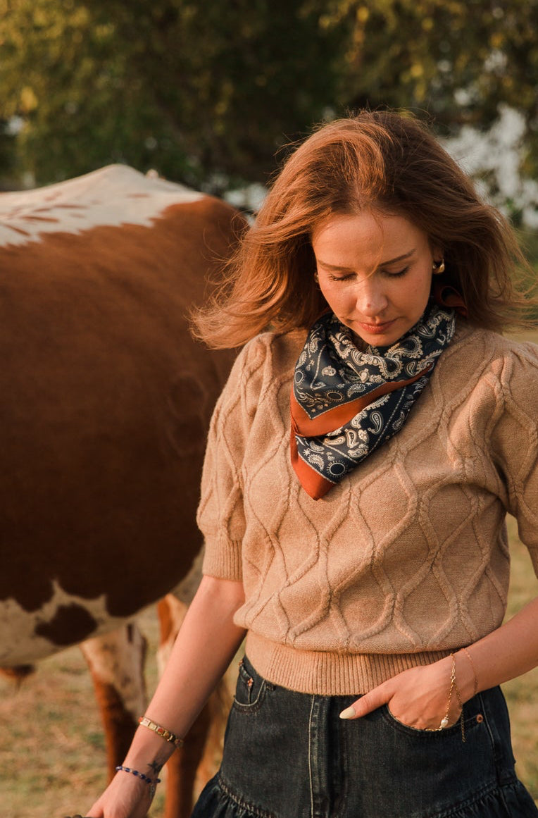 Alice Square Scarf